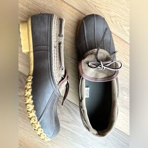 LL Bean Bean Boots duck boots size 10